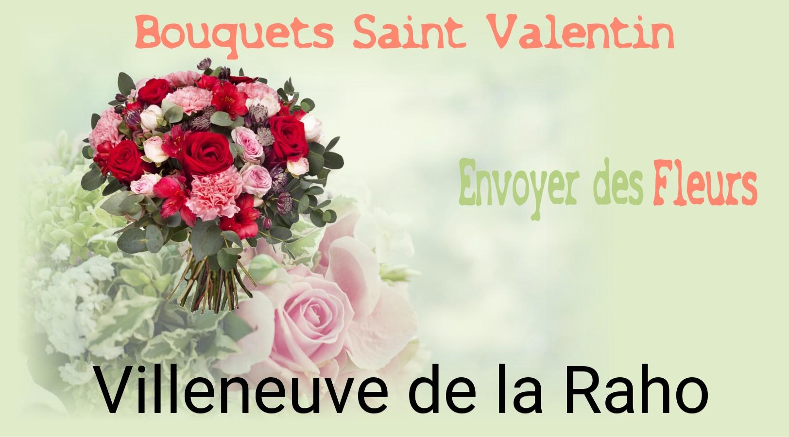 Roses de Saint-Valentin livrées à Villeneuve-de-la-Raho